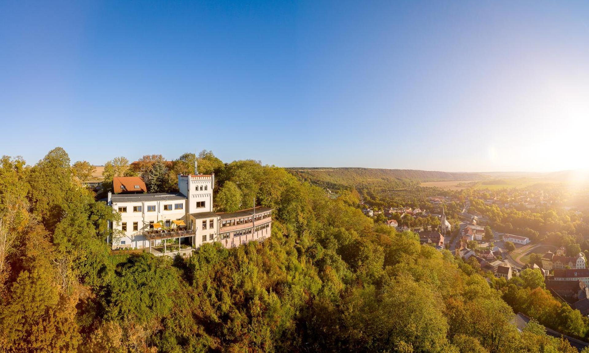 Berghotel Wilhelmsburg Bad Kosen Exterior photo